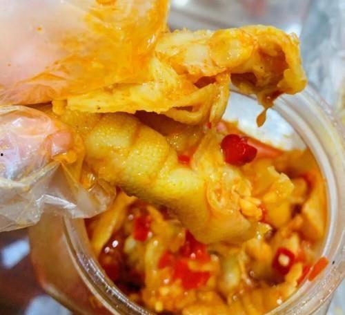 头条网红酸辣鸡爪
